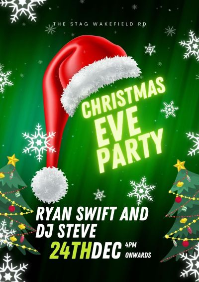 christmas eve party at the stag